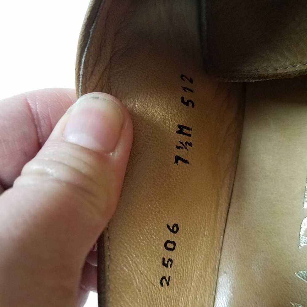 Gary's International Oxfords Flats Sz 7.5 Brown - Picture 10 of 10